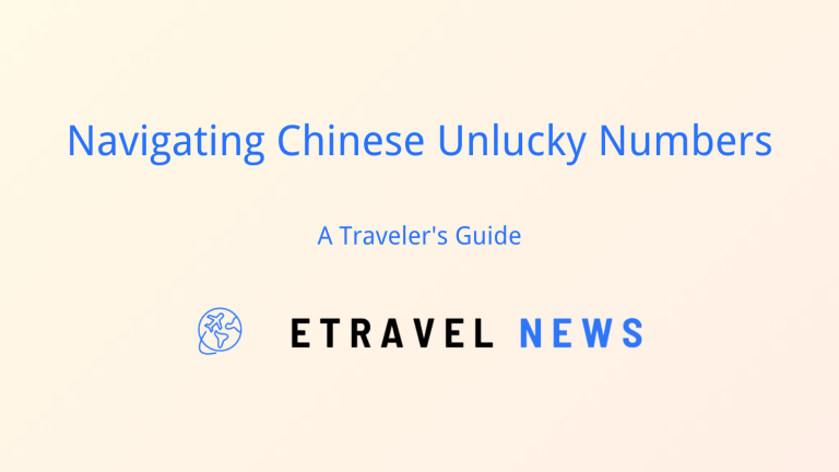 Navigating Chinese Unlucky Numbers: A Traveler’s Guide